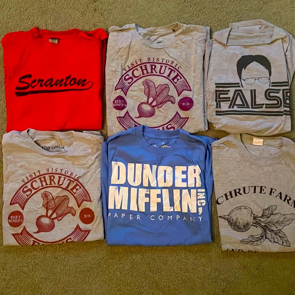 The Office t-shirts